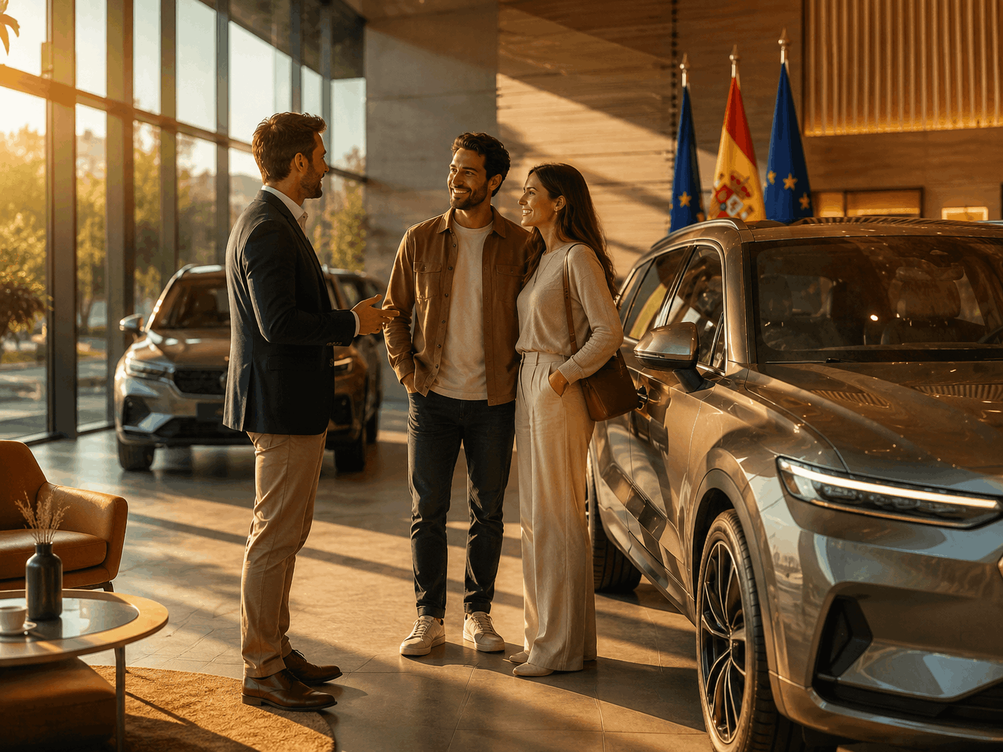 Asesoría de alquiler en showroom